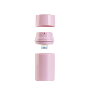 Trending Customized <b>Pink</b> Airless <b>Bottle</b> PP Lotion <b>Bottle</b> Serum Container Skincare Refillable Cosmetic Packaging - Product Image 5