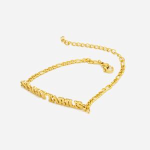Pulseras de Acero Inoxidable Personalizadas de Fábrica al por Mayor, Chapadas en <span class=keywords><strong>Oro</strong></span> de 18K, con Dijes de Signos del Zodiaco para Mujeres y Hombres - Product Image 5