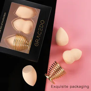 Цветной спонж для пудры GRACEDO, косметическая губка для растушевки основы под макияж