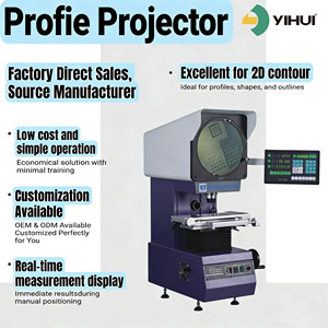 Proyector de Perfiles con Medición de Contornos por Sombra, Alta Precisión que Garantiza Mediciones Precisas hasta 3 Micras para Aplicaciones Críticas - Product Image 4