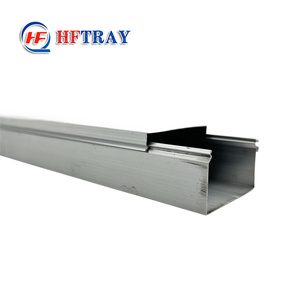 HONGFENG - Canal de câblage en aluminium traité ignifuge, résistant à la corrosion, de type gouttière, étanche pour extérieur - Product Image 4
