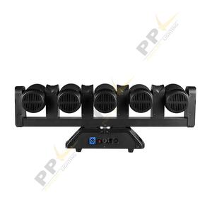 Iluminación de escenario 5x60W RGBW Led 5 Eye <span class=keywords><strong>Sky</strong></span> Cannon Shakes haz de luz de cabeza móvil rotación infinita DJ Disco Party Dance Club - Product Image 4