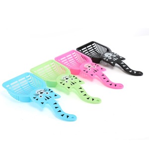 Suministros para mascotas, arena para gatos personalizada, pala de mango largo, espátula para comida de perro, pala de plástico, cuchara para comida - Product Image 3