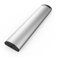 Télécommande universelle vocale en aluminium à 17 touches personnalisée avec technologie RF 2.4G certifiée ROHS, portée de 20 m pour TV et usage domestique