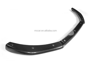 Pare-chocs de voiture en fibre de carbone sèche 09-12 pour Audi <span class=keywords><strong>A4</strong></span> <span class=keywords><strong>B8</strong></span> Lèvres avant en fibre de carbone - Product Image 2