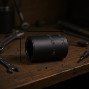 <b>Socket</b> 235 1/2 Mn Length L Diameter B - Product Image 3