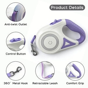 Correa de perro de plomo retráctil automática cómoda para perros pequeños y medianos Característica sostenible - Product Image 3