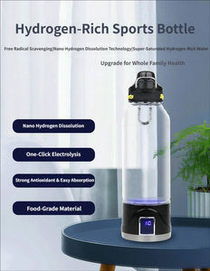 Générateur d'eau hydrogénée en acier inoxydable, ioniseur USB portable pour voiture, camping-car, maison, usage extérieur, 1000 ml - Product Image 6