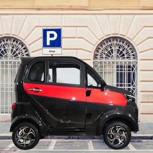 Auto Elettrica a Quattro Ruote per Uso Domestico, Scooter per la Mobilità di Adulti e Anziani, Divertente, a Due Porte, Completamente Chiusa, con Batteria, Veicolo a Nuova Energia - Product Image 2
