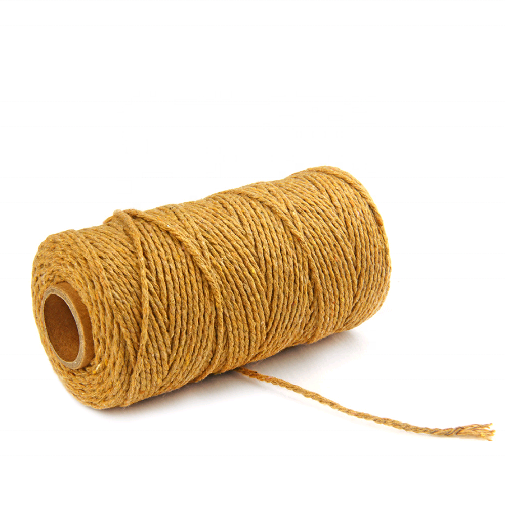 2MM Colored Cotton String Cotton Bakers Twine String、肉屋綿ロープ卸売