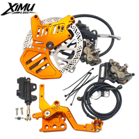 Kit de frein à disque arrière XIMU Ultra Bee 240 mm avec support double étrier pour motos Talaria MX3 MX4 - Rénovation/Mise à niveau