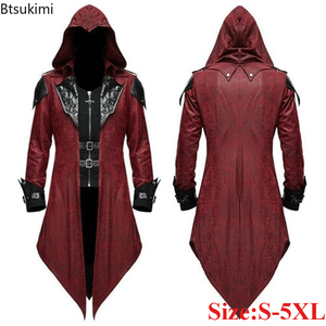 Nouvelle tenue de fête d'Halloween, costume de cosplay Assassin's Creed, veste à capuche Edward Streetwear, vêtements de rue - Product Image 1