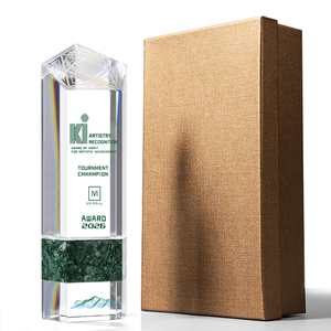 Trophée <span class=keywords><strong>personnalisé</strong></span> en <span class=keywords><strong>marbre</strong></span> cristallin, <span class=keywords><strong>plaque</strong></span> tour gravée sur mesure pour la reconnaissance de l'excellence corporative lors de la cérémonie annuelle du gala - Product Image 6