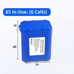 แบตเตอรี่ลิเธียม-ไอออนโพลิเมอร์ 24V 3000mAh พร้อมจอแสดงผลพลังงานและสาย DC - เหมาะสำหรับอุปกรณ์อุตสาหกรรม 24V/ไฟ LED - Product Image 2