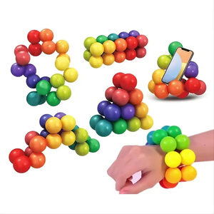 Jouets sensoriels pour l'autisme, balles anti-stress pour l'intelligence des enfants en voyage - Cadeau <span class=keywords><strong>de</strong></span> Noël <span class=keywords><strong>et</strong></span> jouets apaisants pour <span class=keywords><strong>avion</strong></span>/voiture (âge 3-8) - Product Image 4