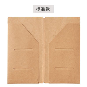 <span class=keywords><strong>Porte</strong></span>-documents en papier kraft AIGUONIU, carnet de voyage, agenda, accessoires, <span class=keywords><strong>porte</strong></span>-<span class=keywords><strong>badge</strong></span>, 21x11,5 cm, rangement de poche, papeterie - Product Image 4