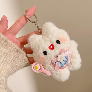 Llavero de Peluche de Conejo, Adorable Muñeco de Peluche, Llavero de Conejito <span class=keywords><strong>Esther</strong></span>, Colgante para Bolso, Decoración Encantadora para Bolso - Product Image 6