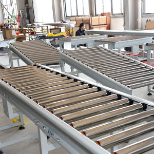 Système de bande transporteuse à rouleaux fixes pour un usage domestique Usine de fabrication de ferme au détail pour le chargement et le déchargement via une vis - Product Image 2