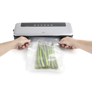 Sigillatrice sottovuoto Lacor 1200W con porta per il vuoto esterna per uso domestico in cucina - Product Image 3