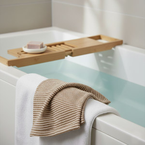 Brosse en charbon de bambou en nylon de qualité supérieure, très vendue, pour le lavage du corps et l'exfoliation - Product Image 2