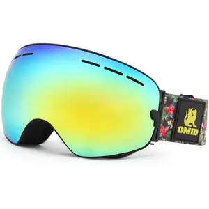 PC Lens Ski Goggles Polarized Available OMID-3100 Cheaper Comfortable Any Color Custom Logo Snow Goggle