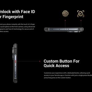 FOSSiBOT F109 Robuste 5G CDMA 10600mAh 8GB+256GB 6.745'' 50MP Arrière 16MP Avant Android 14 NFC Antichoc Version Globale - Product Image 5