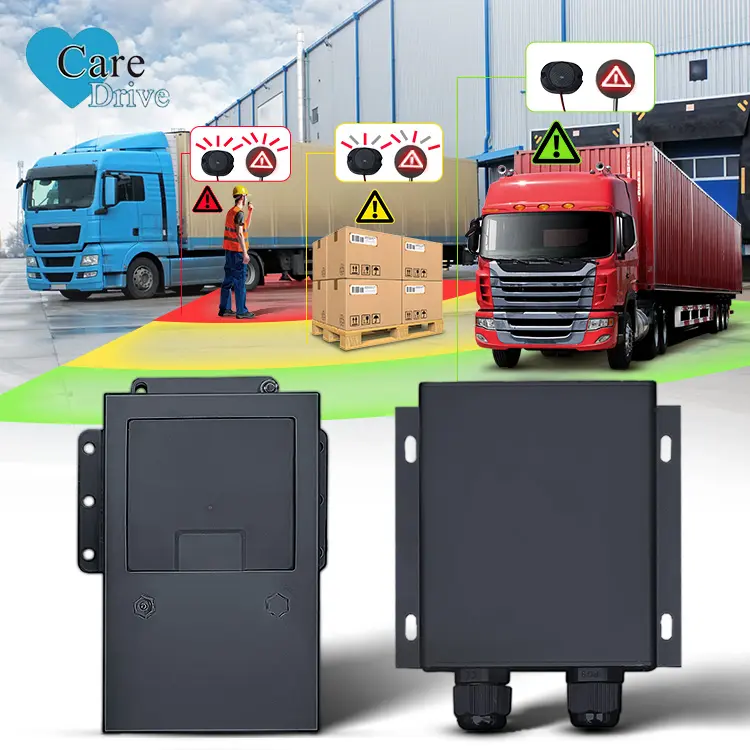 CareDrive R350 camion 77Ghz millimètres radar à micro-ondes Bsd surveillance de voiture Ai détection d'angle mort système d'avertissement pour camions voiture