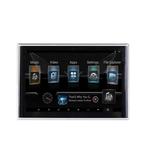 汽车电视头枕监视器IPS触摸屏汽车后座显示视频播放器WIFI的9英寸便携式DVD播放器