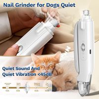 Coupe-ongles professionnel 2-en-1 à LED pour chiens et chats, ciseaux de toilettage sûrs pour animaux, produit promotionnel pour animaux de compagnie