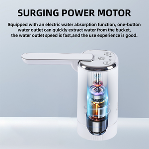 Fornitura di fabbrica OEM Usb ricarica <span class=keywords><strong>Desktop</strong></span> bottiglia di acqua distributore Mini automatico scrivania pompa dell'acqua elettrica - Product Image 5