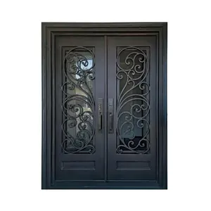 Elaborate design modern outer door wrought iron outer door design front door for house