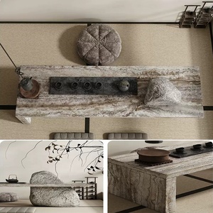 Tavolo da tè <span class=keywords><strong>in</strong></span> marmo creativo moderno tavolo da caffè giapponese con forma di <span class=keywords><strong>montagna</strong></span> per casa Villa o soggiorno mobili per la casa - Product Image 4