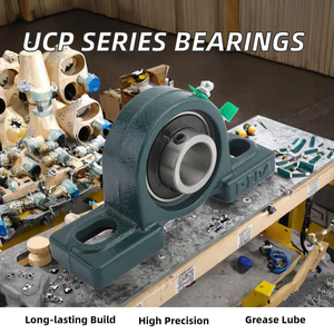 Roulement à palier monté CNZ, série UCP204-UCP211, lubrification par graisse - Product Image 2