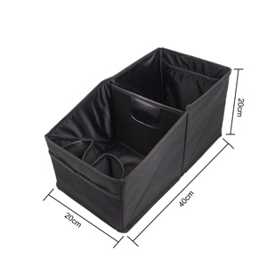 Car Organizers Organizer Multi Pockets Expandable Collapsible Backseat Car Cargo Storage Organizers Car Trunk Organizer