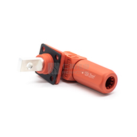 Connecteur de batterie de stockage d'énergie Renhotec HV, câble d'alimentation, prise 200A, certifié CE ROHS, type à sertir pour câble de 50 mm²