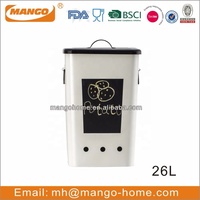 Boîte de stockage de poudre à linge, conteneur Portable boîte à détergent avec couvercle