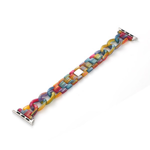 <span class=keywords><strong>Bracelet</strong></span> de ceinture en résine pour <span class=keywords><strong>Apple</strong></span> <span class=keywords><strong>Watch</strong></span> 40mm 41mm 45mm 42mm 46mm <span class=keywords><strong>Bracelet</strong></span> chaîne femme pour IWatch Series 10 9 8 7 6 5 4 3 <span class=keywords><strong>Bracelet</strong></span> de montre - Product Image 3
