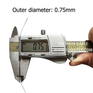 SY MIL-W-16878/4 TYP <span class=keywords><strong>E</strong></span> 30AWG SPC 600V Klarer PTFE-isolierter elektrischer Hoch temperatur draht - Product Image 3