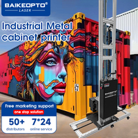 Machine d'impression murale verticale 3D automatique nouvelle génération, imprimante à jet d'encre UV avec garantie d'un an