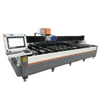 Machine de sablage laser automatique pour verre FEIKE, marquage de surface miroir, perçage, haute rigidité, puissance 6000W, verre de 3 à 18 mm
