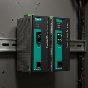 Convertidor de Medios Industrial Moxa IMC-101-M-SC, Ethernet a Fibra, 10/100Base-TX a SC Monomodo - Product Image 3