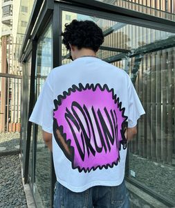 T-shirt personnalisé en coton lourd 100% avec impression DTG, t-shirt graphique imprimé intégralement, t-shirt court et ample pour homme - Product Image 4