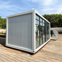 Conteneur préfabriqué modulaire robuste et durable Restaurant préfabriqué Maison conteneur vivant prêt à expédier