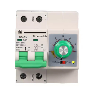 Verstelbare Eenfaseknop <span class=keywords><strong>Countdown</strong></span> <span class=keywords><strong>Timer</strong></span> Stroomonderbreker 220V/240V Automatische Overdracht Intelligente Instelbare Tijdschakelaar - Product Image 2