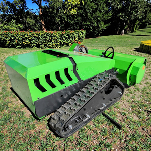 Mọi địa hình <span class=keywords><strong>robot</strong></span> thông minh điều khiển từ xa máy cắt cỏ điện 4 thì công nghiệp cho vườn cây địa hình núi chuỗi-liên kết - Product Image 3