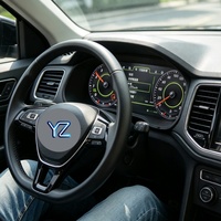 Combiné d'instruments numérique LCD amélioré YZ pour l'intérieur de voiture, compteur de vitesse, pour Volkswagen Octavia MQB Skoda 2016-2022