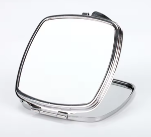 Wholesale Sublimation Blank Compact Cosmetic Make up Pocket <b>Mirror</b> for Custom Logo Printing - Product Image 4