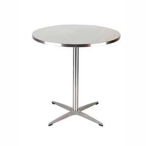 Antique Aluminum Metal <b>Round</b> <b>Outdoor</b> Dining <b>Table</b> D680 Aluminum <b>Outdoor</b> Coffee <b>Table</b> D680 - Product Image 1