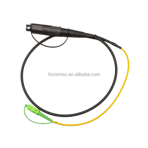 光纤跳线 IP67 防水，SC/APC 单模跳线，3M 10 英寸，铠装连接线，用于 <span class=keywords><strong>FTTA</strong></span> - Product Image 1