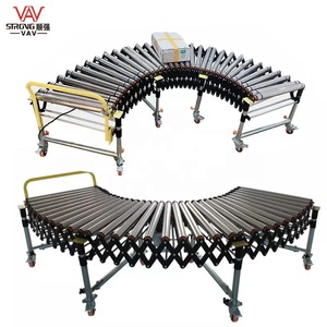 Unpowered trọng lực linh hoạt băng tải con lăn Kính thiên văn băng tải con lăn nhà máy bán buôn kẽm mạ thép tự nhiên tùy chỉnh 100 - Product Image 3